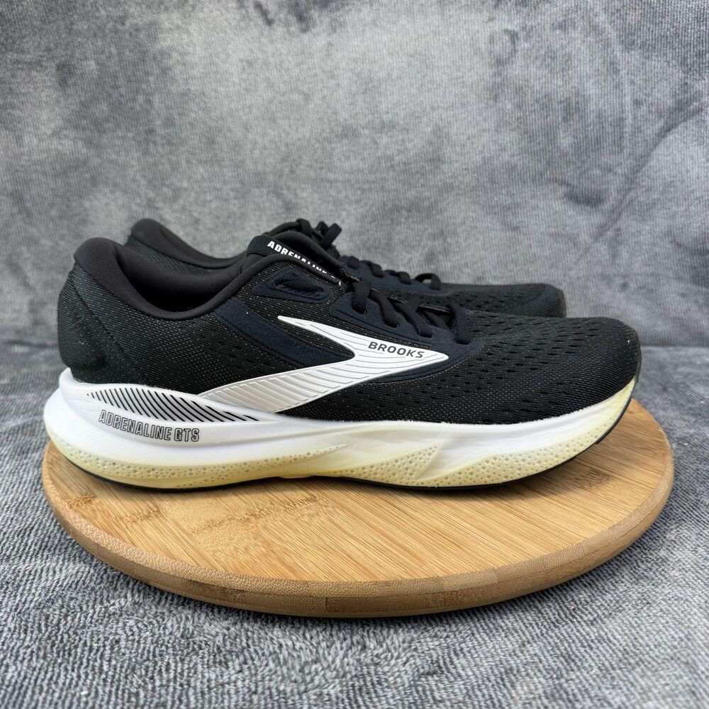 Brooks Adrenaline GTS 24 Shoes Womens Size 10.5 Black Sneakers 1204261B087